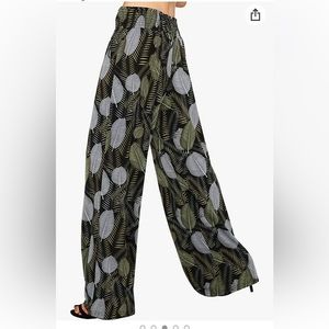 Women's Boho Palazzo Pants Wide Leg Lounge Pants